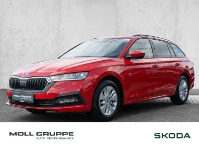 Gebraucht Skoda Octavia Ambition 110 PS (80 kW) 2021 Rot Kombi