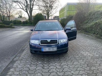 Brugt Skoda Fabia Comfort 101 HK (74 kW) 2002 Blå Sedan