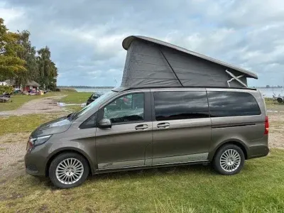 Gebraucht Mercedes V220 Marco Polo 163 PS (119 kW) 2018 Braun Van / Kleinbus