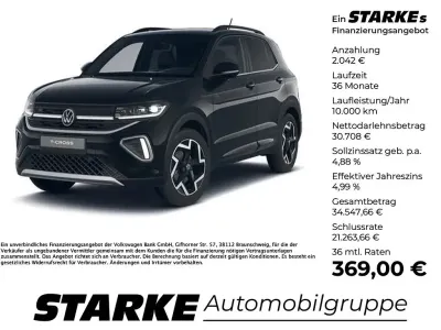 Brugt VW T-Cross R-line 150 HK (110 kW) 2026 Sort SUV