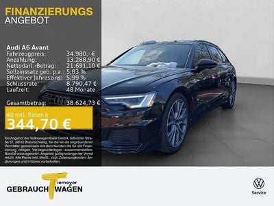 Gebraucht Audi A6 S-Line 367 PS (269 kW) 2022 Schwarz Kombi