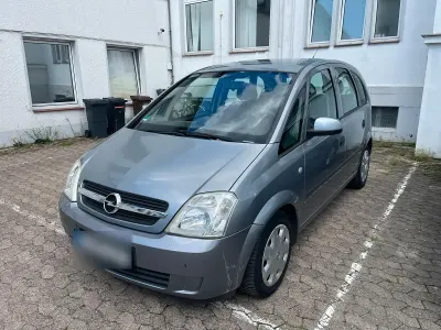 Gebraucht Opel Meriva Enjoy 101 PS (74 kW) 2004 Silber Van / Kleinbus