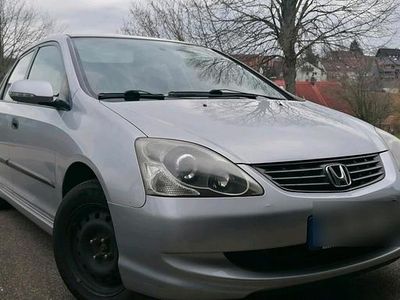 Gebraucht Honda Civic 101 PS (74 kW) 2004 Silber Kleinwagen