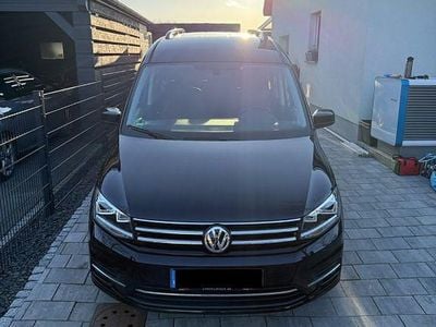 Gebraucht VW Caddy Maxi 131 PS (96 kW) 2019 Schwarz Van / Kleinbus