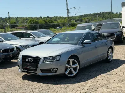 Gebraucht Audi A5 Sportback S-Line 239 PS (175 kW) 2010 Silber Kleinwagen