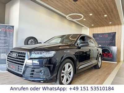 Gebraucht Audi Q7 S-Line 272 PS (200 kW) 2015 Orcaschwarz/deep black SUV