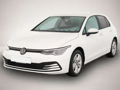 Gebraucht VW Golf VIII Life 150 PS (110 kW) 2023 Oryxweiß perlmutteffekt Limousine