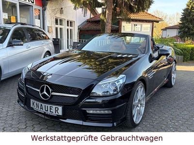 Gebraucht Mercedes SLK55 AMG AMG 421 PS (309 kW) 2013 Schwarz Cabrio