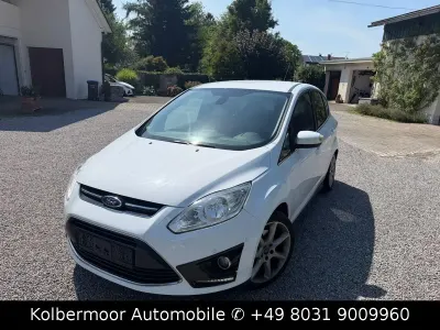 Gebraucht Ford C-MAX Titanium 150 PS (110 kW) 2012 Weiß Van / Kleinbus