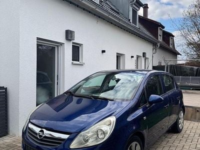 Gebraucht Opel Corsa 90 PS (66 kW) 2008 Blau Kleinwagen