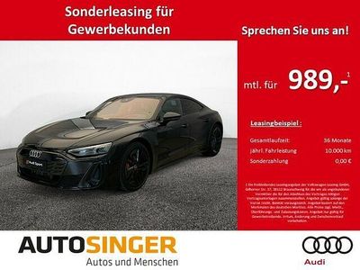 Gebraucht Audi e-tron GT quattro Design 434 kW (591 PS) 2022 Schwarz Limousine