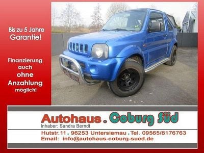 Second-hand Suzuki Jimny 61 CP (44 kW) 2001 Albastru SUV