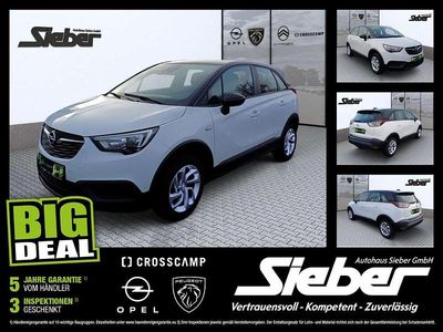 Gebraucht Opel Crossland X Edition 110 PS (80 kW) 2019 Schneeweiss/summitwhite/arctic SUV