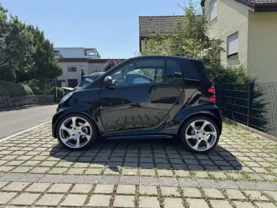 Gebraucht Smart ForTwo Cabrio 71 PS (52 kW) 2012 Schwarz Cabrio