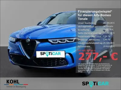 Gebraucht Alfa Romeo Tonale Edizione Speciale 280 PS (205 kW) 2023 Blau SUV