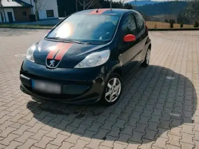 Gebraucht Peugeot 107 68 PS (50 kW) 2007 Schwarz Kleinwagen