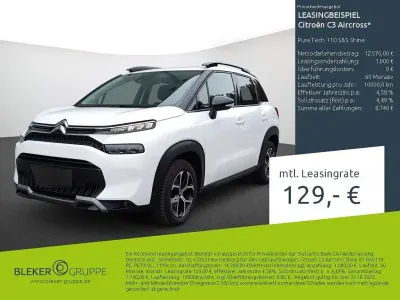 Usata Citroën C3 Aircross Shine 110 CV (80 kW) 2023 Bianco SUV