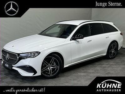 Gebraucht Mercedes E200 AMG 204 PS (150 kW) 2024 Unilack polarweiß Kombi