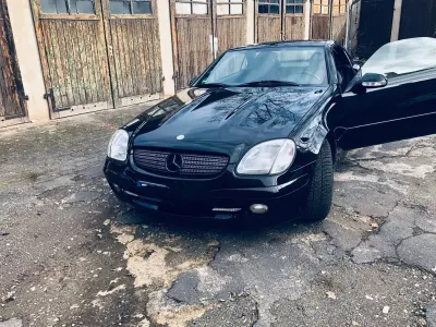 Brugt Mercedes SLK200 163 HK (119 kW) 2000 Sort Cabriolet