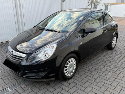 Gebraucht Opel Corsa Edition 69 PS (50 kW) 2010 Schwarz Kleinwagen