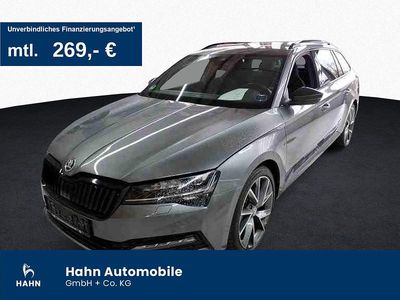 Gebraucht Skoda Superb SportLine 150 PS (110 kW) 2023 Graphitegrau metallic Kombi
