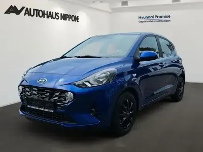 Gebraucht Hyundai i10 Select 100 PS (73 kW) 2022 Intense blue Kleinwagen