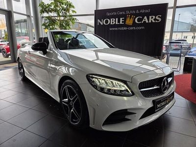 Gebraucht Mercedes C200 AMG line 184 PS (135 kW) 2019 Polarweiss Cabrio