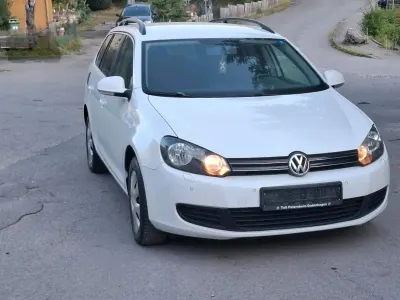 Gebraucht VW Golf VI 120 PS (88 kW) 2010 Weiß Kombi