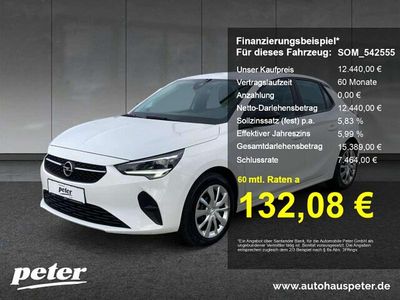 Gebraucht Opel Corsa-e Edition 100 kW (136 PS) 2021 Weiß Kleinwagen