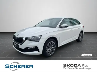 Gebraucht Skoda Scala Ambition 110 PS (80 kW) 2023 Candyweiß Kleinwagen