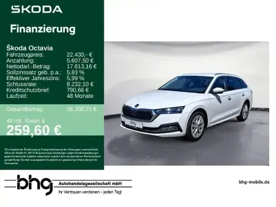 Gebraucht Skoda Octavia Style 116 PS (85 kW) 2023 Weiß Kombi