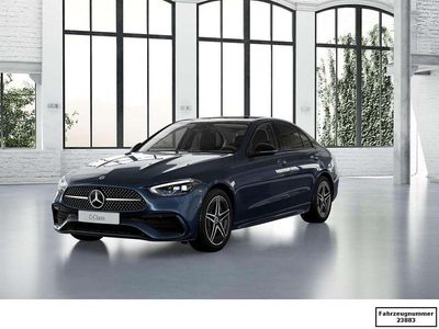 Blau Gebraucht 2025 Mercedes C300e AMG Limousine | 45.799 € (Guter Preis)