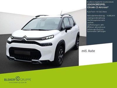Usata Citroën C3 Aircross Shine 110 CV (80 kW) 2023 Bianco SUV
