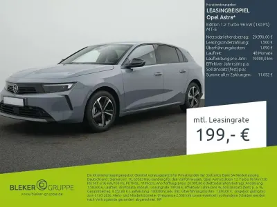 Nuova Opel Astra Edition 131 CV (96 kW) 2025 Grigio Berlina