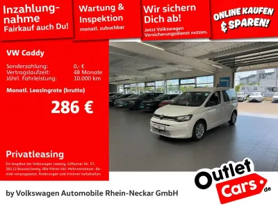Gebraucht VW Caddy Life 102 PS (75 kW) 2022 Candyweiß Van / Kleinbus