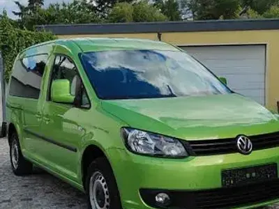 Gebraucht VW Caddy Maxi 102 PS (75 kW) 2014 Grün Van / Kleinbus