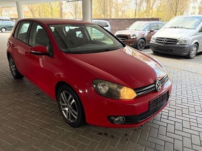 Usata VW Golf VI Comfortline 105 CV (77 kW) 2010 Rosso Utilitaria