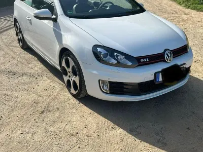 Gebraucht VW Golf Cabriolet GTI 211 PS (155 kW) 2013 Weiß Cabrio
