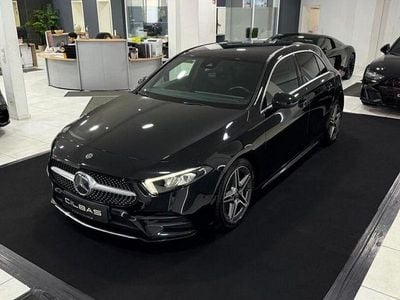Gebraucht Mercedes A200 AMG line 163 PS (119 kW) 2018 Schwarz Limousine