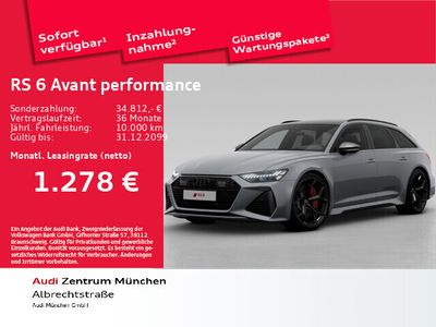 Gebraucht Audi RS6 Performance 630 PS (463 kW) 2022 Grau Kombi