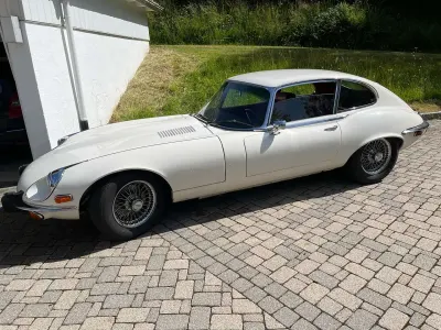 Gebraucht Jaguar E-Type 268 PS (197 kW) 1973 Weiß Coupé