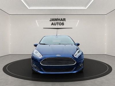 Gebraucht Ford Fiesta Titanium 101 PS (74 kW) 2014 Blau Kleinwagen