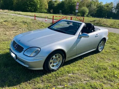 Gebraucht Mercedes SLK200 Edition 163 PS (119 kW) 2003 Silber Cabrio
