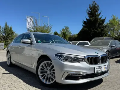 Second-hand BMW 520 Luxury Line 184 CP (135 kW) 2018 Argintiu Berlinǎ