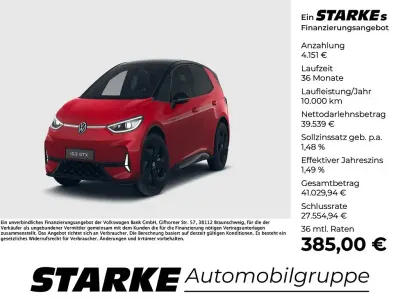 Gebraucht VW ID.3 GTX 239 kW (326 PS) 2025 Kings red metallic Kleinwagen