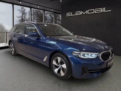 Gebraucht BMW 520 Sport Line 190 PS (139 kW) 2021 Blau Kombi
