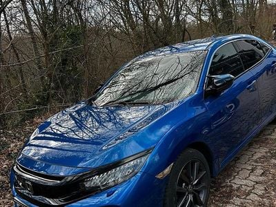 Gebraucht Honda Civic Elegance 126 PS (92 kW) 2021 Blau Limousine