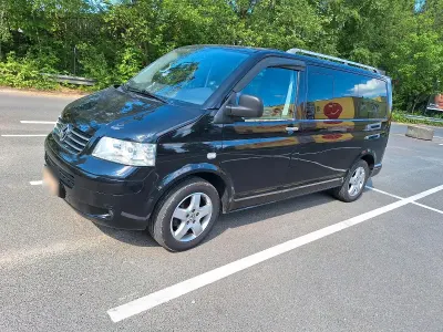 Gebraucht VW Multivan 174 PS (127 kW) 2007 Schwarz Van / Kleinbus