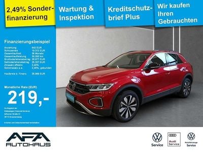 Gebraucht VW T-Roc Goal 150 PS (110 kW) 2024 Rot SUV