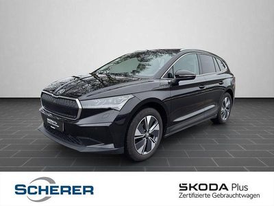 Blackmagic perleffekt (metallic) Gebraucht 2022 Skoda Enyaq iV SUV | 23.490 € (Superpreis)